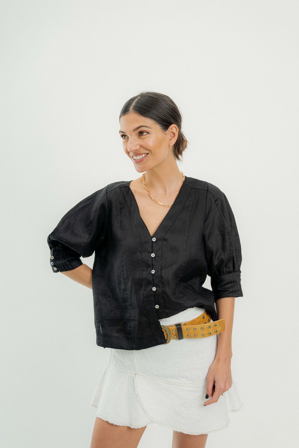 Blusa Grecia negro 2