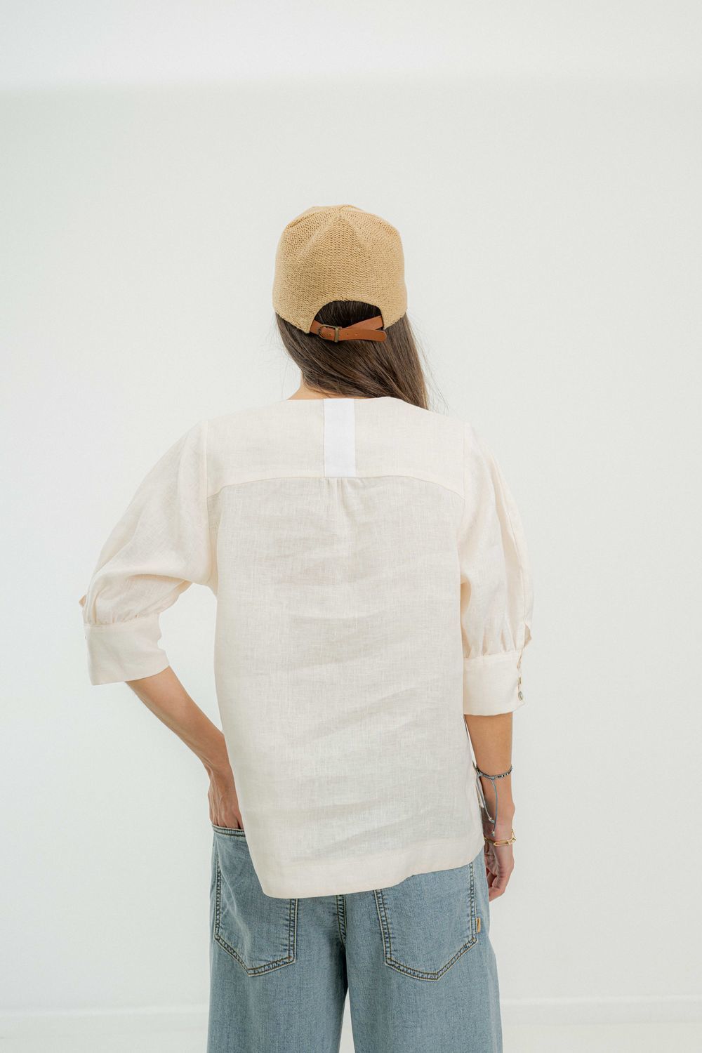 Blusa Grecia natural 2