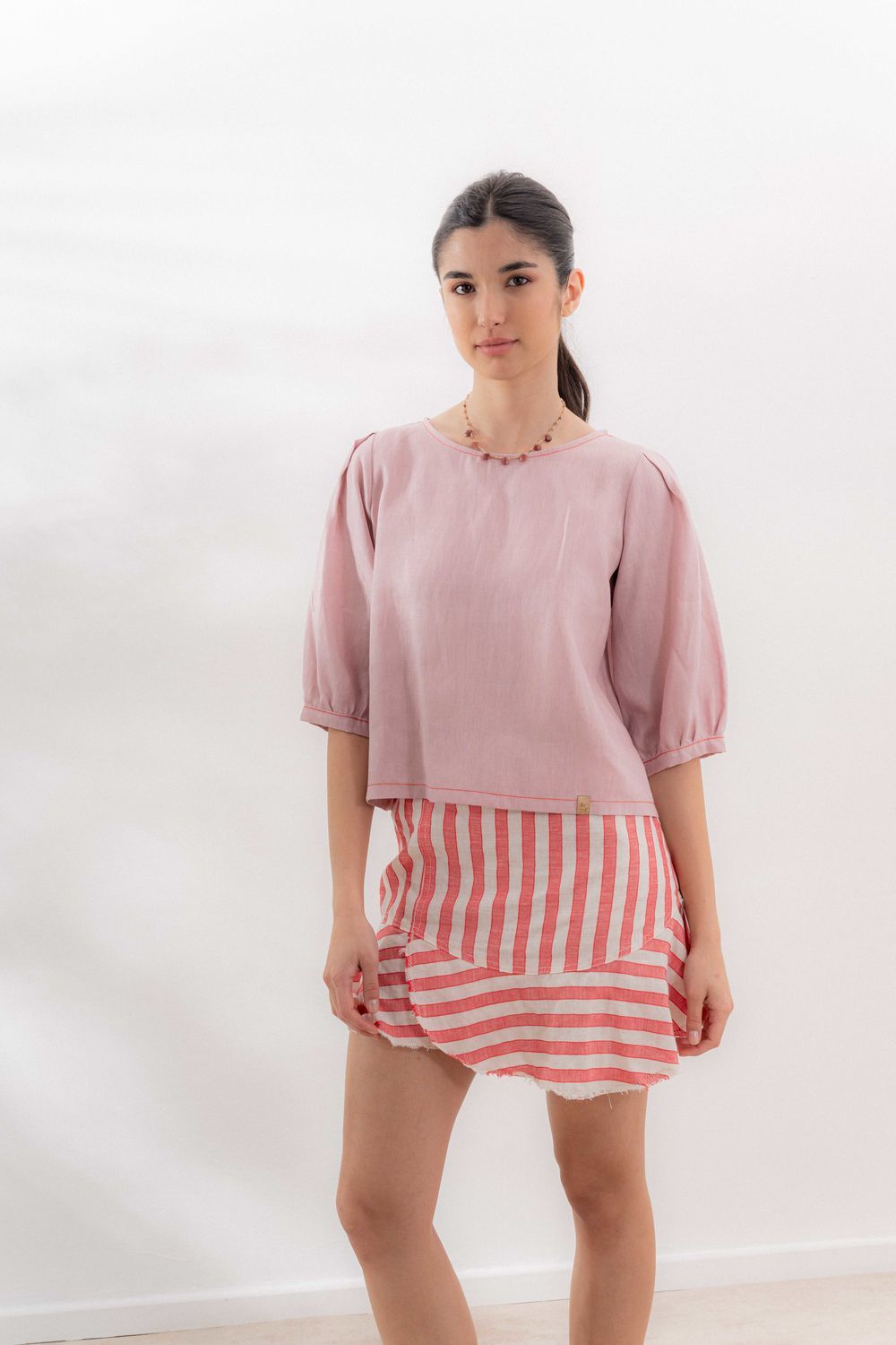 Blusa Leblon rosado 1